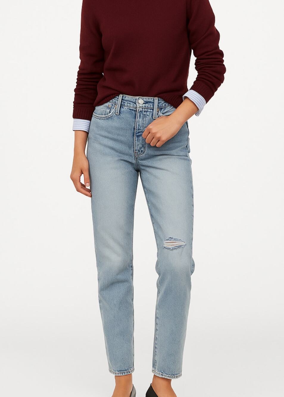 J.Crew Slouchy boyfriend jeans in Cowboy wash size 25